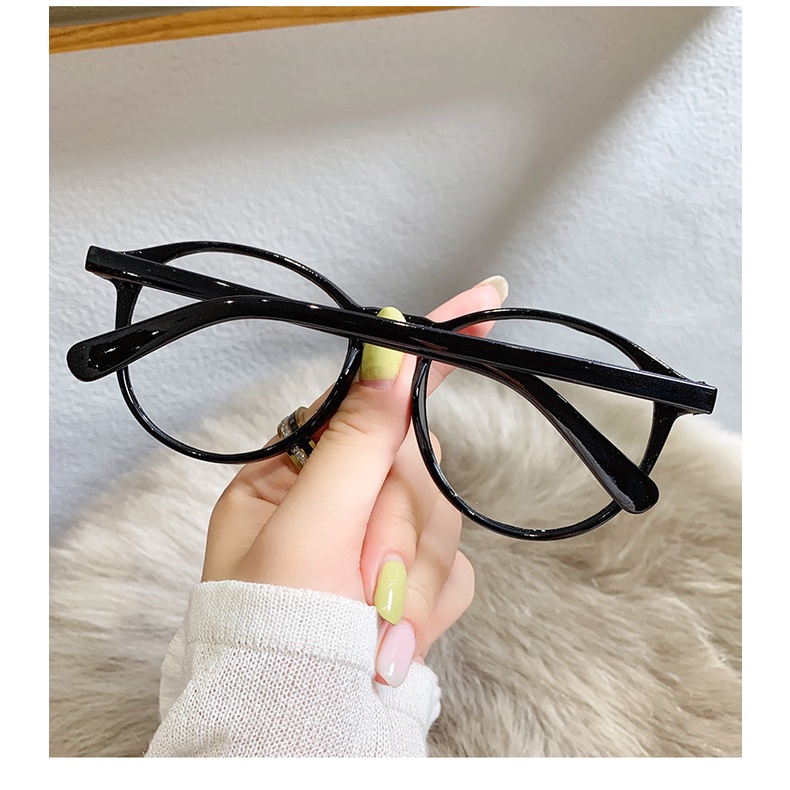 Mắt Kính Giả Cận From Tròn 2 Chấm Góc Siêu Hot D83