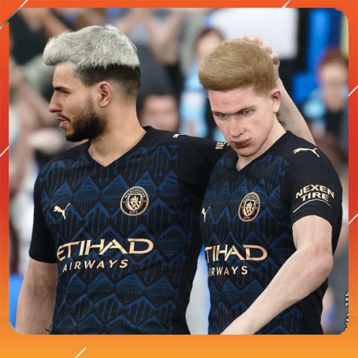 Áo Bóng Đá Man City Sân Khách 20/21 Hàng Thái Xịn - Áo Đá Banh Đẹp ĐÀM SPORT 4