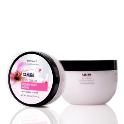 Kem dưỡng thể cấp ẩm Sakura Body Cream Regenerate Aging 300ml