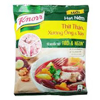 Hạt nêm thịt thăn, xương ống, tủy Knorr gói 900g