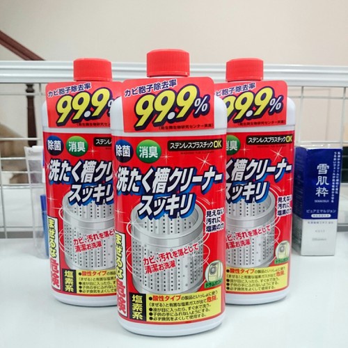 Nước tẩy lồng máy giặt Rocket 550g Nội địa Nhật Bản