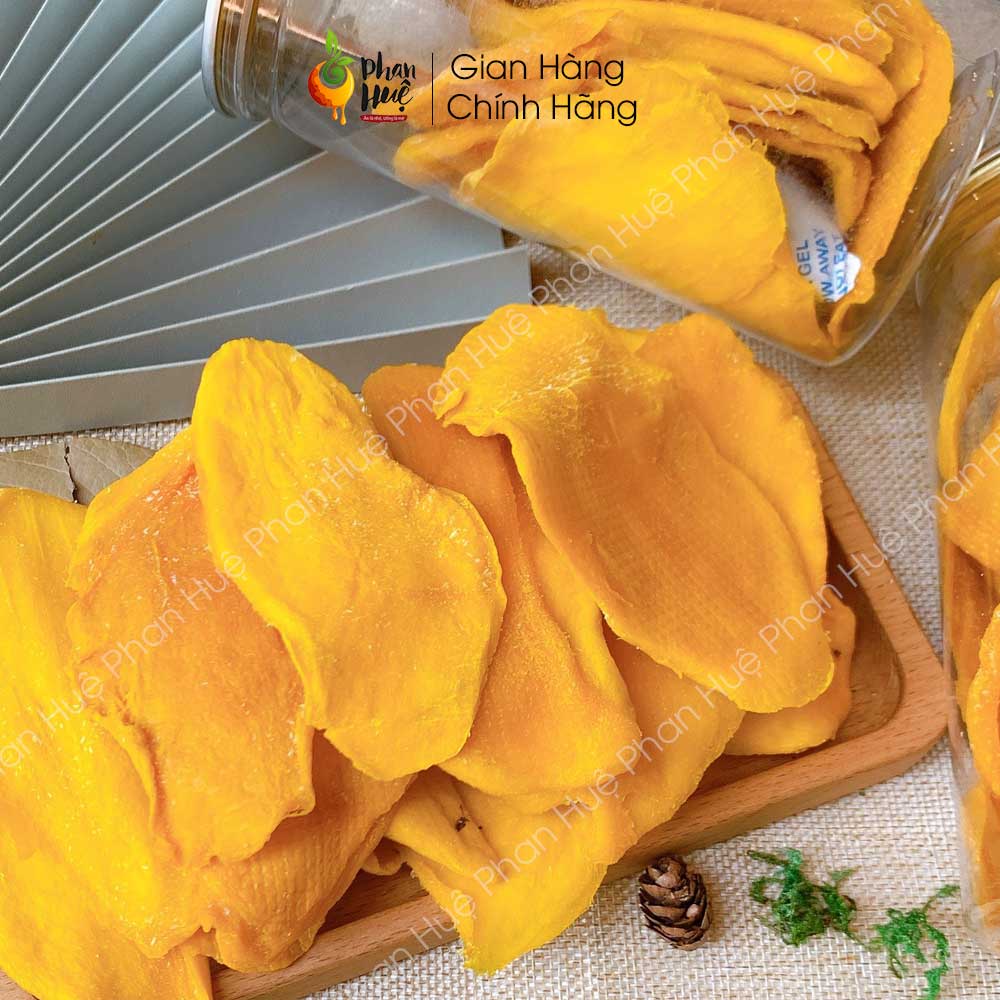 Xoài sấy dẻo chua ngọt Phan Huệ thơm ngon không đường 100g 300g 500g - Ô Mai Phan Huệ