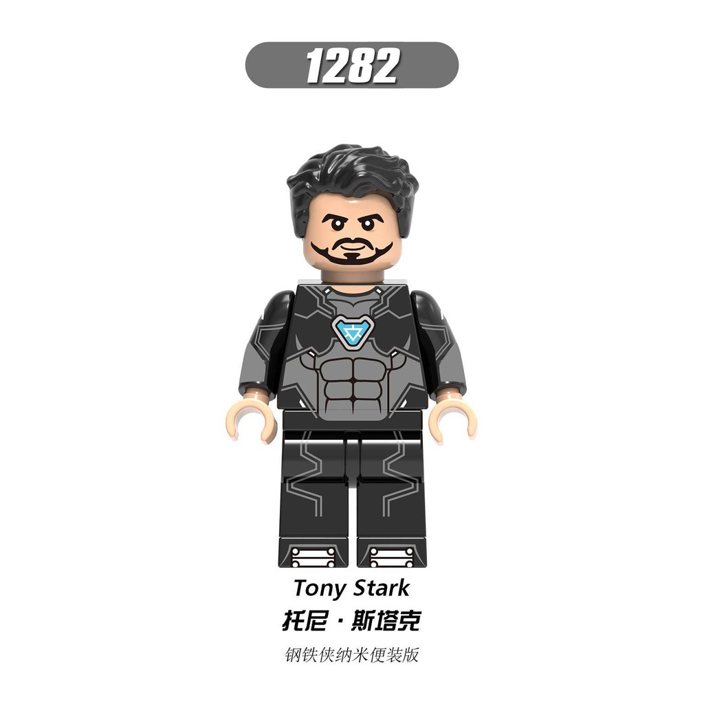 Minifigures Các Nhân Vật Siêu Anh Hùng Thor Iron Man Captian Endgame - Lắp Ráp Mini X0260 X1277 X1278 X1279