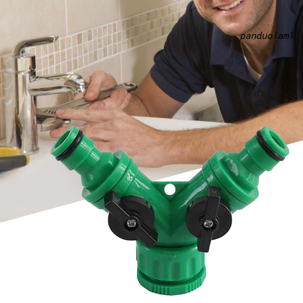 Van Nối Vòi Nước 2 Chiều Hình Chữ Y Bằng Nhựa Chống Rò Rỉ