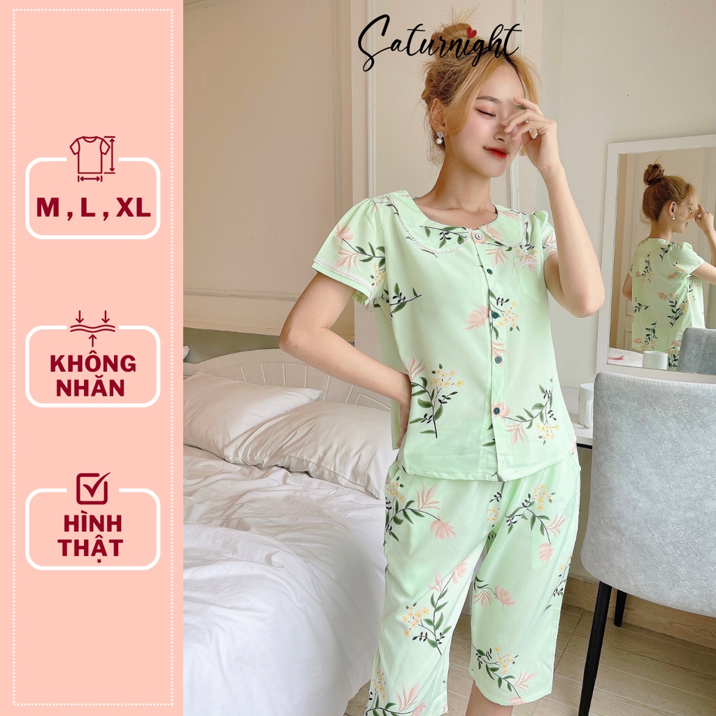 Đồ bộ nữ lửng mặc nhà SATURNIGHT K002