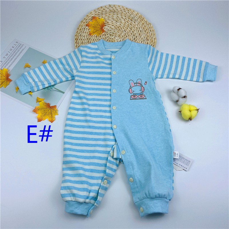 High Cotton Baby Romper Newborn Clothing Jumpsuits Boy Girl Underwear and pyjamas Bộ Đồ Ngủ Liền Thân 100% Cotton Cho Bé 0-12 Tháng Tuổi