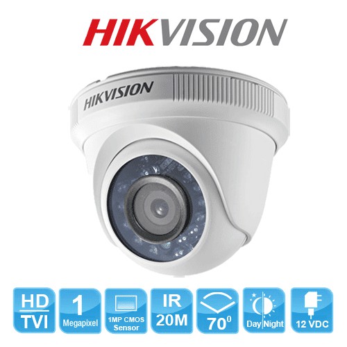 [GIÃM GIÁ] Trọn Bộ 4 Camera HIKVISION 1.0MP DS-2CE56C0T-IRP + DS-7104HGHI + Ổ Cứng 500GB + Phụ Kiện - Hàng Chính Hãng