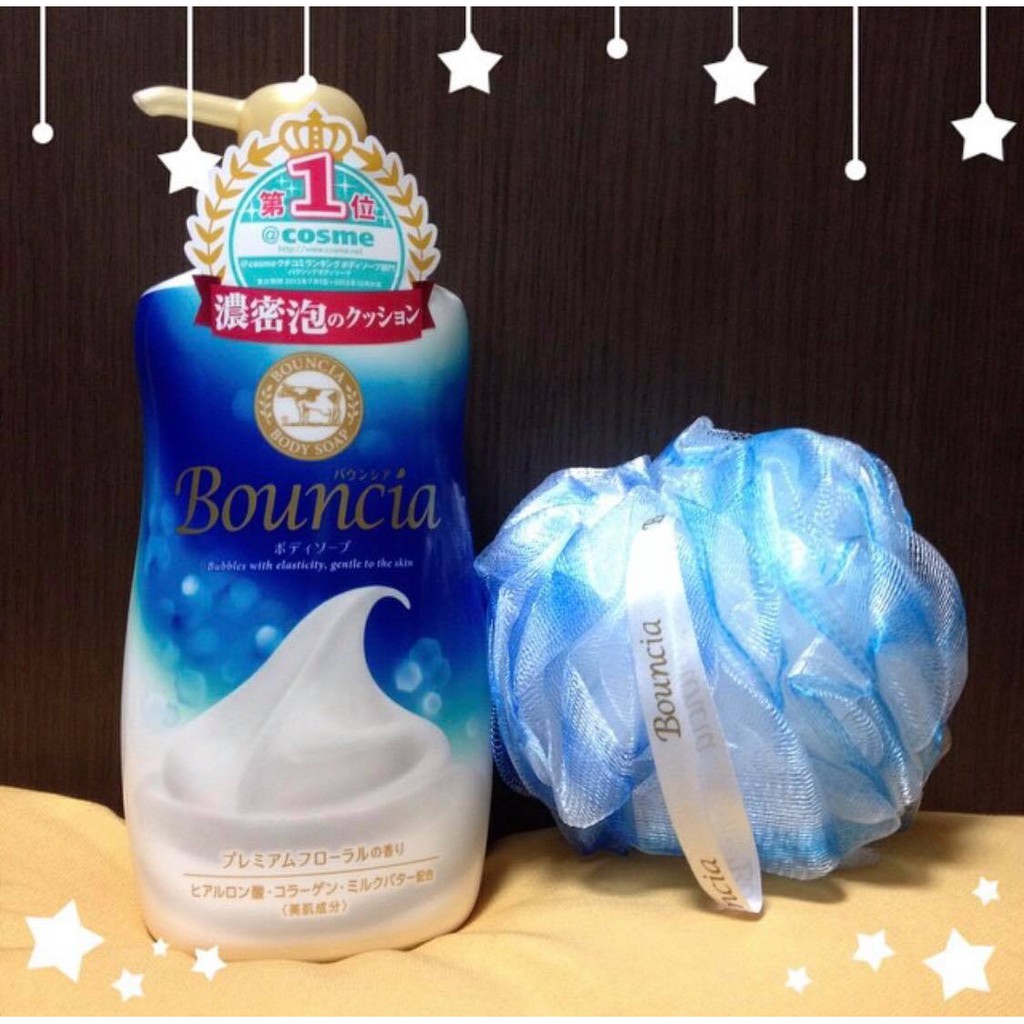 Sữa tắm Bouncia Số 1 Nhật Bản