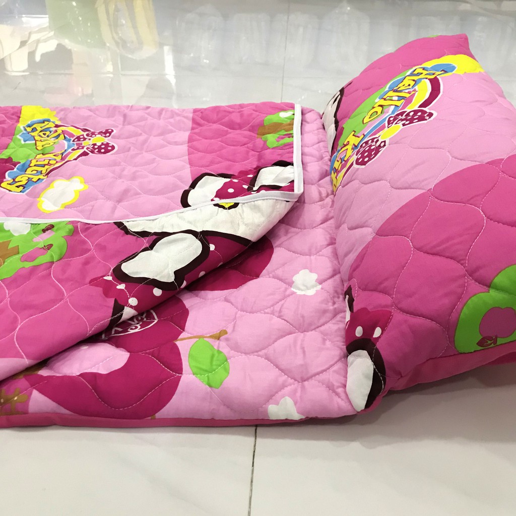 Túi Ngủ Trẻ Em Hello Kitty Chăn Túi Ngủ Mầm Non Cao Cấp