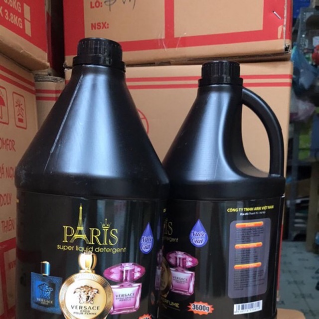 Nước giặt Paris gold