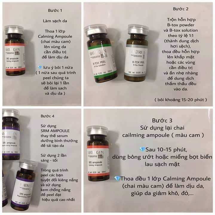 Matrigen B-Tox Peel Thay Da Sinh Học Vi Tảo Hàn Quốc 4 MÀU | BigBuy360 - bigbuy360.vn