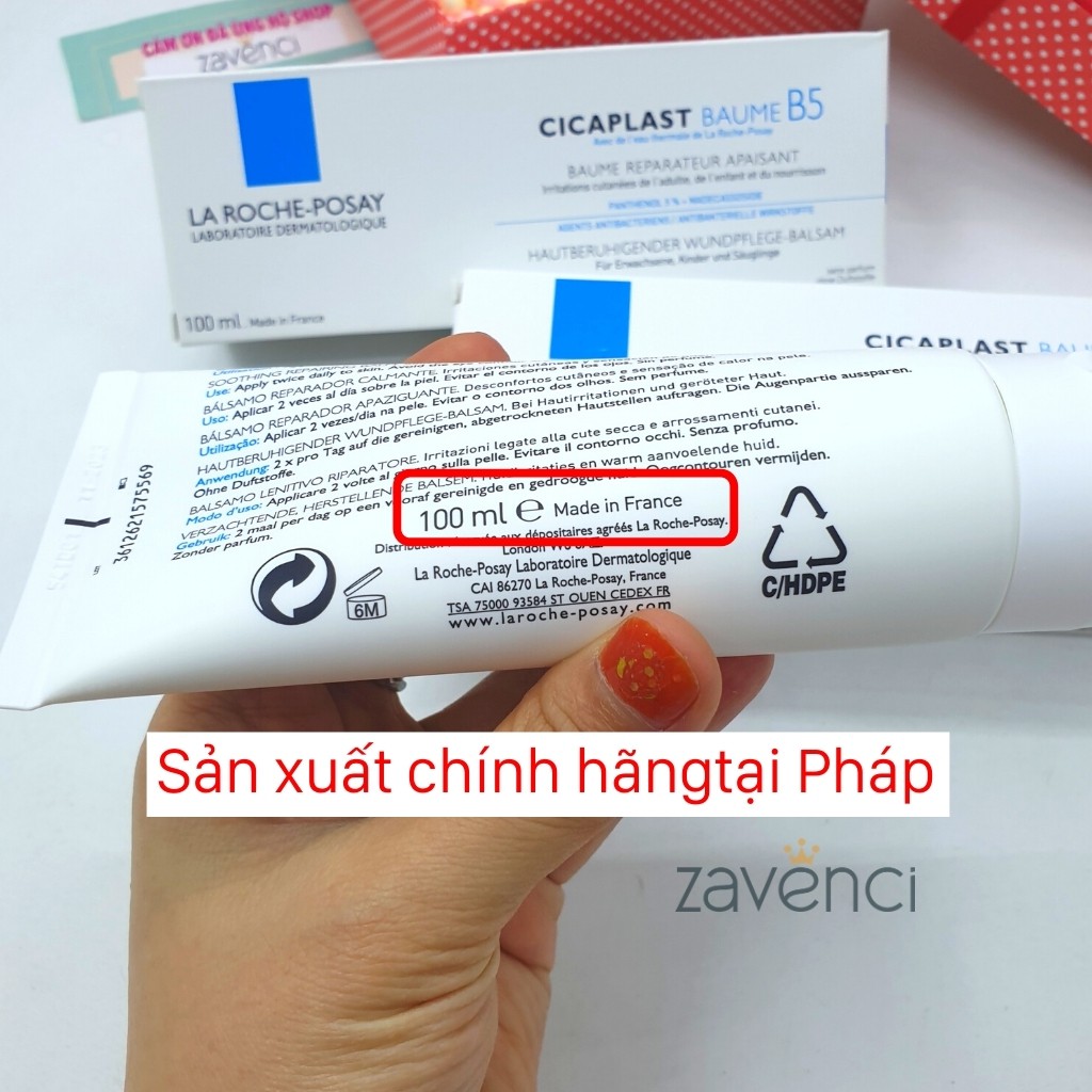 Kem Phục Hồi Da LA ROCHE-POSAY Gel B5 Làm Dịu Kích Ứng Phục Ngừa Mụn Bổ Sung B5 Làm Sạch Mụn (40 - 100ml)