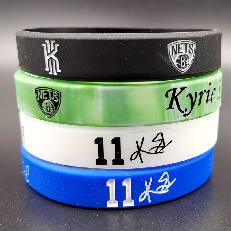 Vòng Đeo Tay Có Chữ Ký Ngôi Sao Kevin Durant Kyrie Irving Michael Jordan Allen Iverson Giannis Gian Antetokounmpo DONCIC Basketball Sports