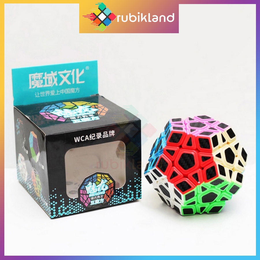 Trọn Bộ Rubik Carbon MoYu MeiLong 2x2 3x3 4x4 5x5 Pyraminx Megaminx Skewb SQ1 Tam Giác 12 Mặt Rubic Đồ Chơi Trí Tuệ