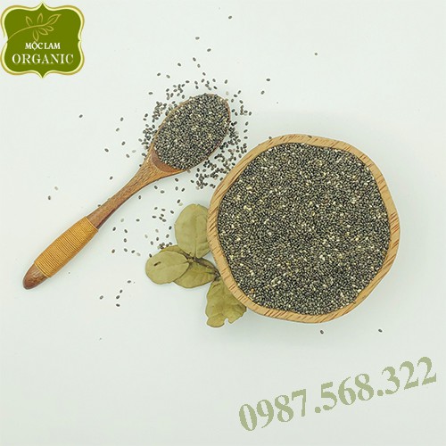 Hạt chia cao cấp giàu dinh dưỡng Mộc Lam Túi zíp 100g