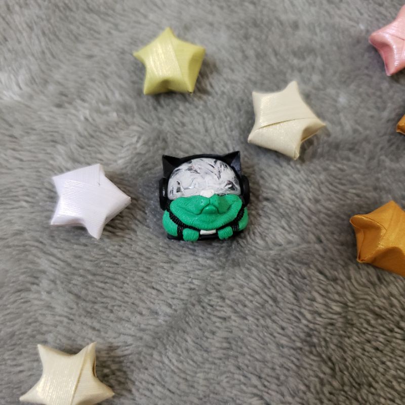 Keycap Sirius ring Clone trang trí bàn phím cơ màu Green, Blue sky.