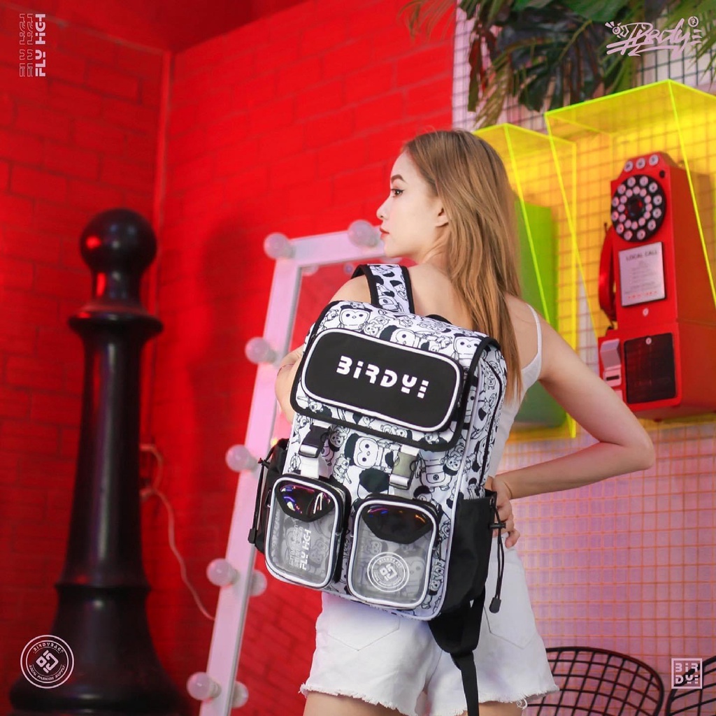 Balo Birdy Bag đi học du lịch (chuẩn cao cấp 1-1) (tặng full tag và giấy thơm) vukita157