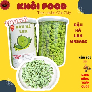 Đậu hà lan tẩm vị wasabi sấy giòn tan