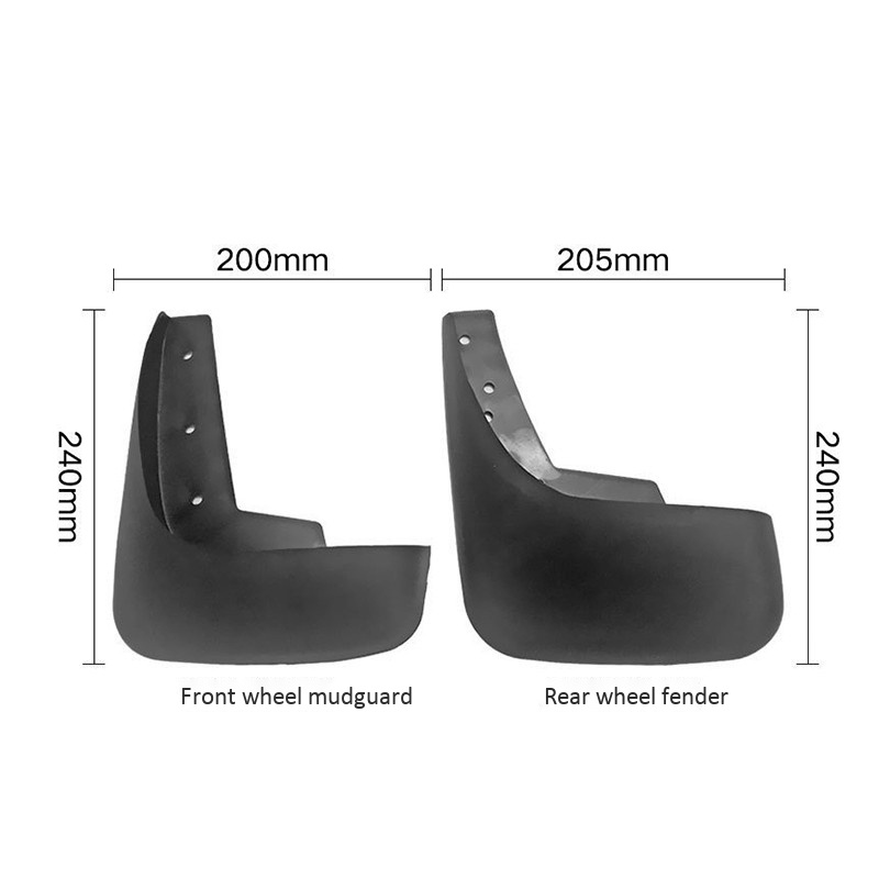 FENDER Set 4 Tấm Chắn Bùn Trước Sau Cho Xe Hơi Toyota Camry 2002-2006