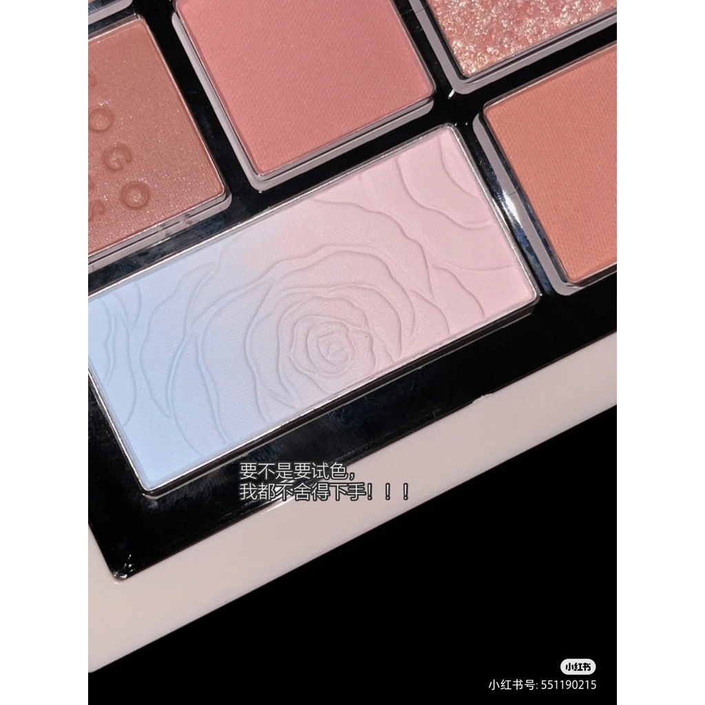 Bảng Phấn Mắt 8 Ô GOGO TALES Clouds Rose Flower Dreams GT364 - GOGOTALES