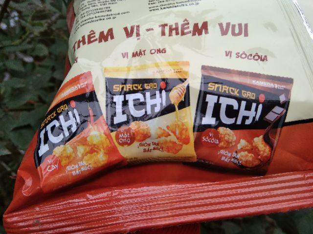 BÁNH GẠO SNACK GẠO ICHI 150G ơi