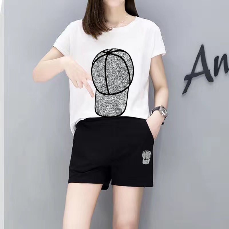 Bộ Đồ Thể Thao Hai Mảnh Áo Tay Ngắn Size Lớn 40-100KG C8942