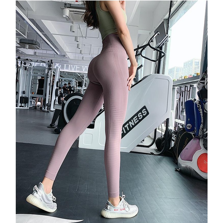 Quần legging AMI dài tập gym yoga ❤️FREESHIP❤️ Thun Dệt Siêu Co Giãn Gen Bụng Nâng mông cho nữ tập thể thao 𝐆𝐘𝐌𝐒𝐓𝐎𝐑𝐄 930