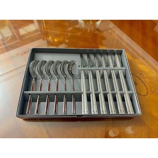 set 12 đũa thìa inox
