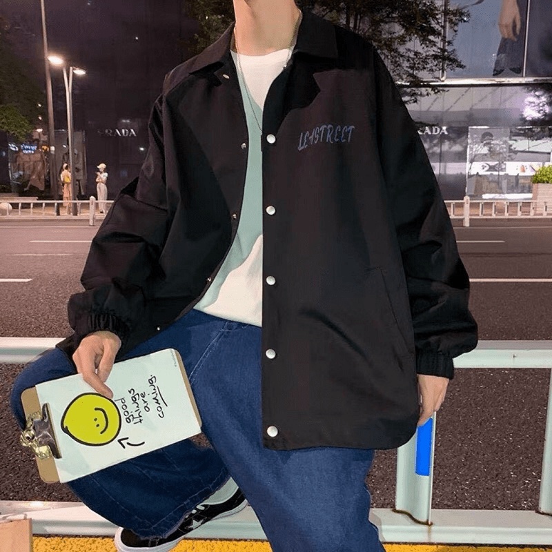 Áo Khoác Nam Cúc Bấm Siêu Chất HOT Trend  - ĐĂNG QUANG FASHION