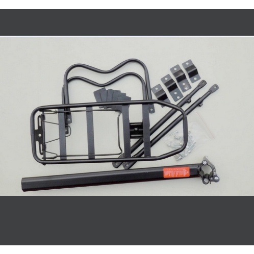 Giá thồ hàng giá chở hàng giá đèo hàng sau xe đạp chịu lực thép tháo lắp nhanh