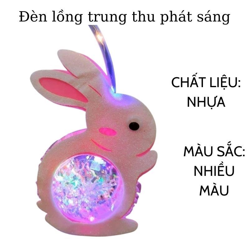 Đèn Lồng Trung Thu Hình Thú Phát Sáng Nhấp Nháy Cho Bé