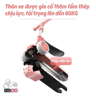 Xe trượt Scooter Heo Umoo ( hàng chính hãng)