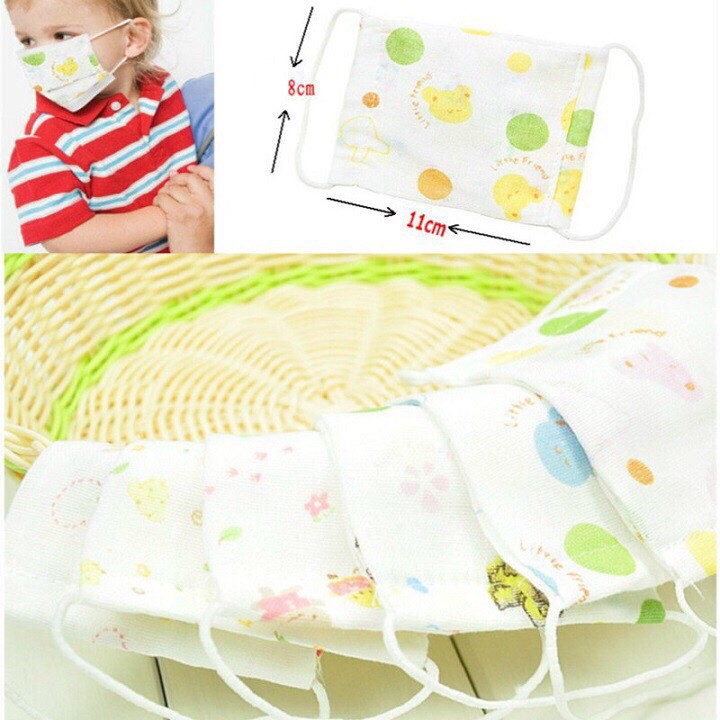 Set 5 khẩu trang xô cho bé 0-4 tuổi | BigBuy360 - bigbuy360.vn