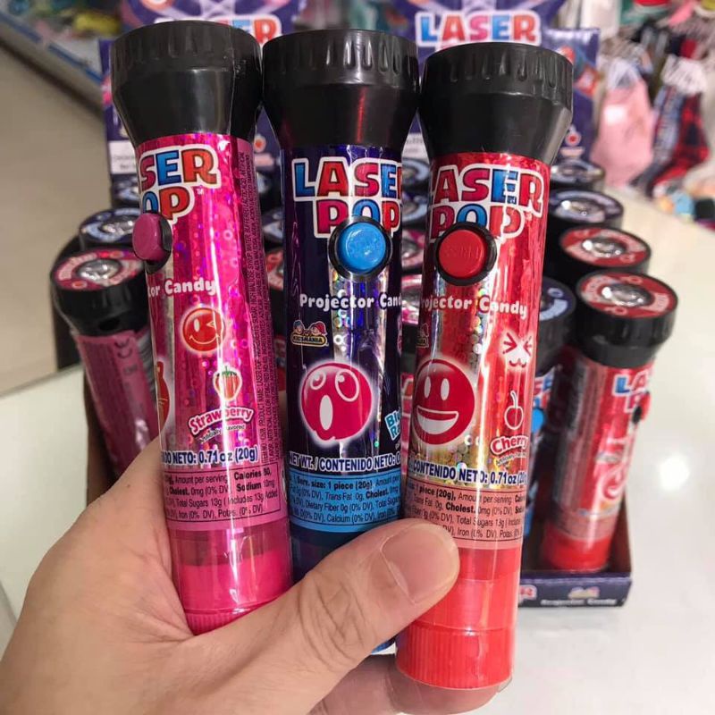 Kẹo Đèn Chiếu Laser Pop Kidsmania Mỹ