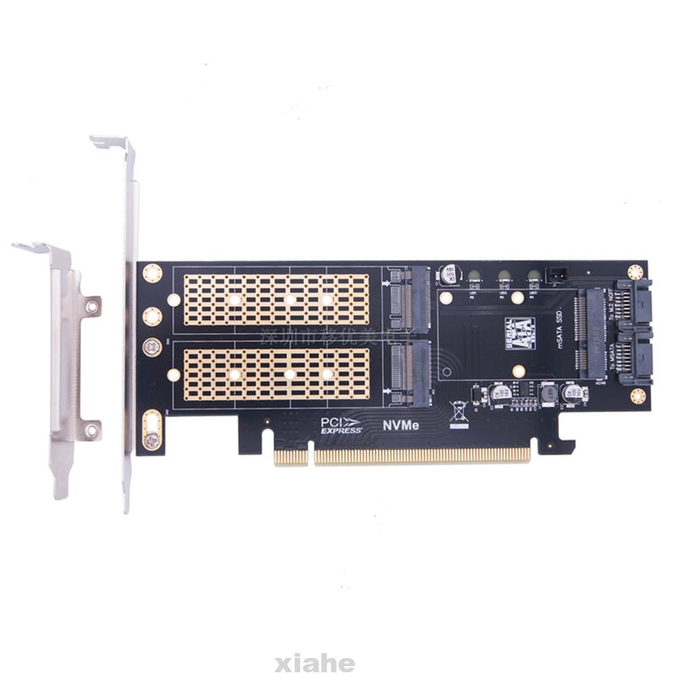 3 In 1 NVME NGFF Full Speed Expansion Easy Install Stable Replacement M.2 SATA SSD To PCI Express 4X Adapter Card | BigBuy360 - bigbuy360.vn
