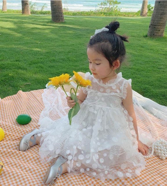 [Hình thật] Váy công chúa cao cấp cho bé 8-23kg