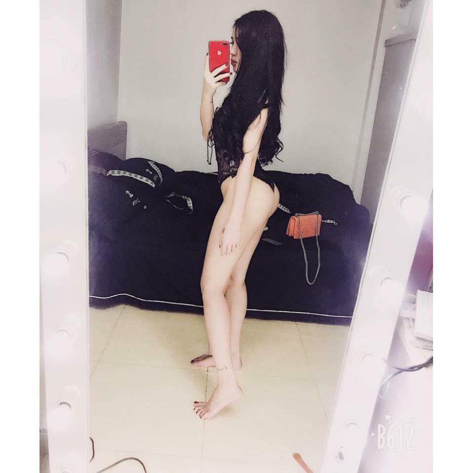 Bộ đồ ngủ liền thân bodysuit ren sexy gợi cảm - Konni39 Sơn Hòa - 1900886806