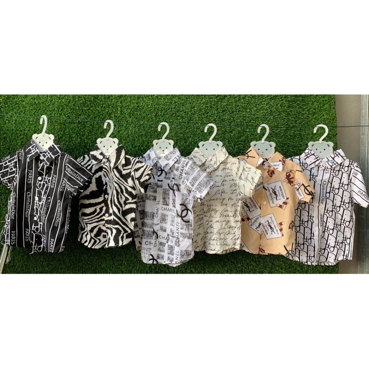 Áo lụa cho bé trai 8-20kg