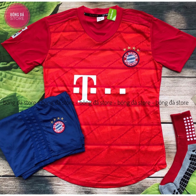 Bộ BAYERN MUNICH màu đỏ sân nhà mùa giải 19/20