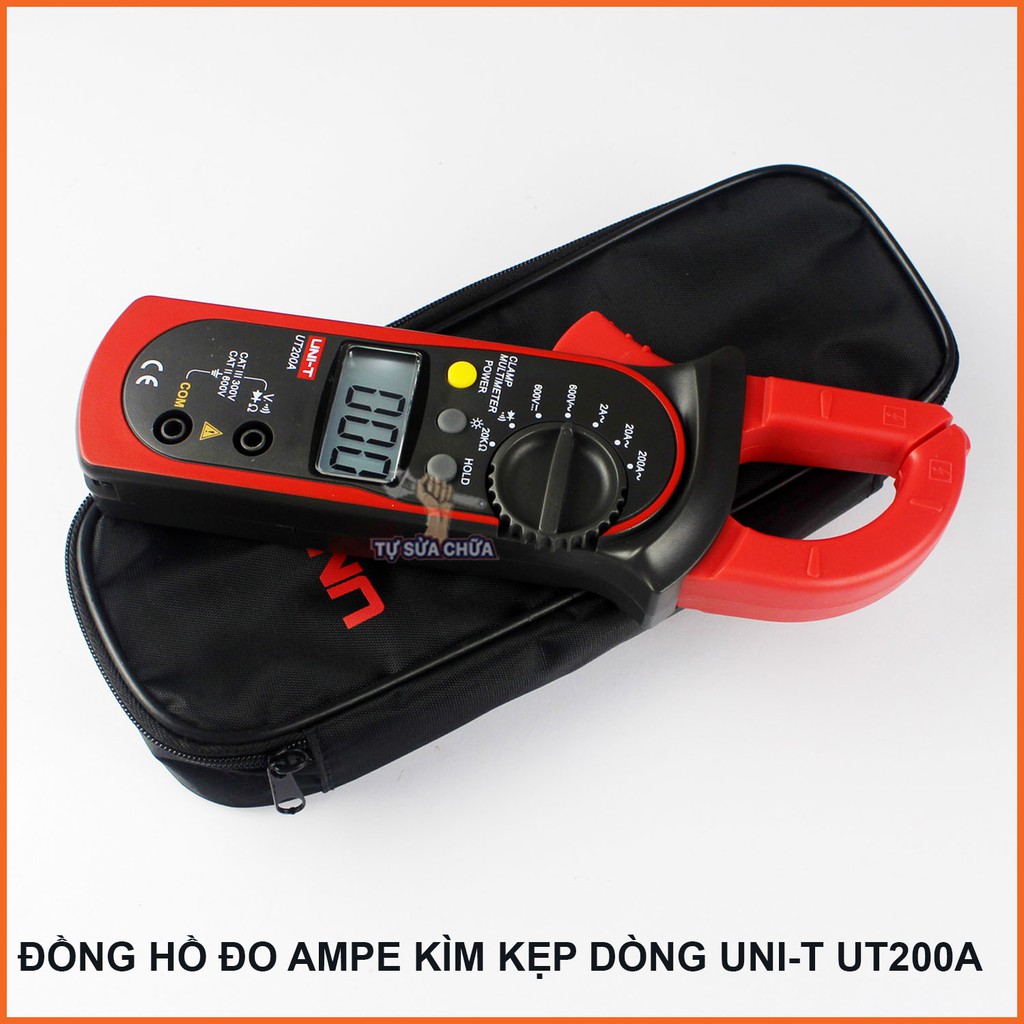 Đồng hồ Ampe kìm kẹp dòng Uni-T UT200 .Đồng hồ Ampe Kim - Kẹp dòng Uni-T UT200AMPE  Kìm UNI-T UT2