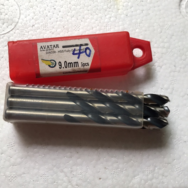 Mũi khoan inox Avatar 9mm