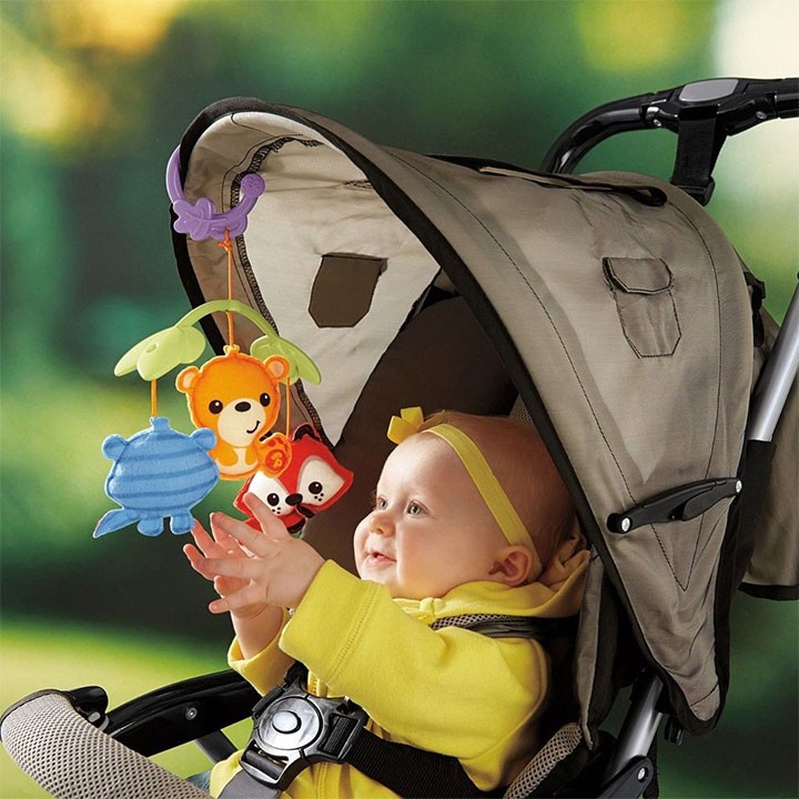 Treo Nôi Fisher Price Đa Năng 3 In 1 - Hình động vật