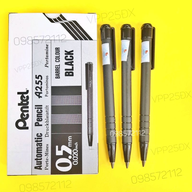 Bút chì kim Pentel A255 nét 0.5mm (hàng chính hãng)