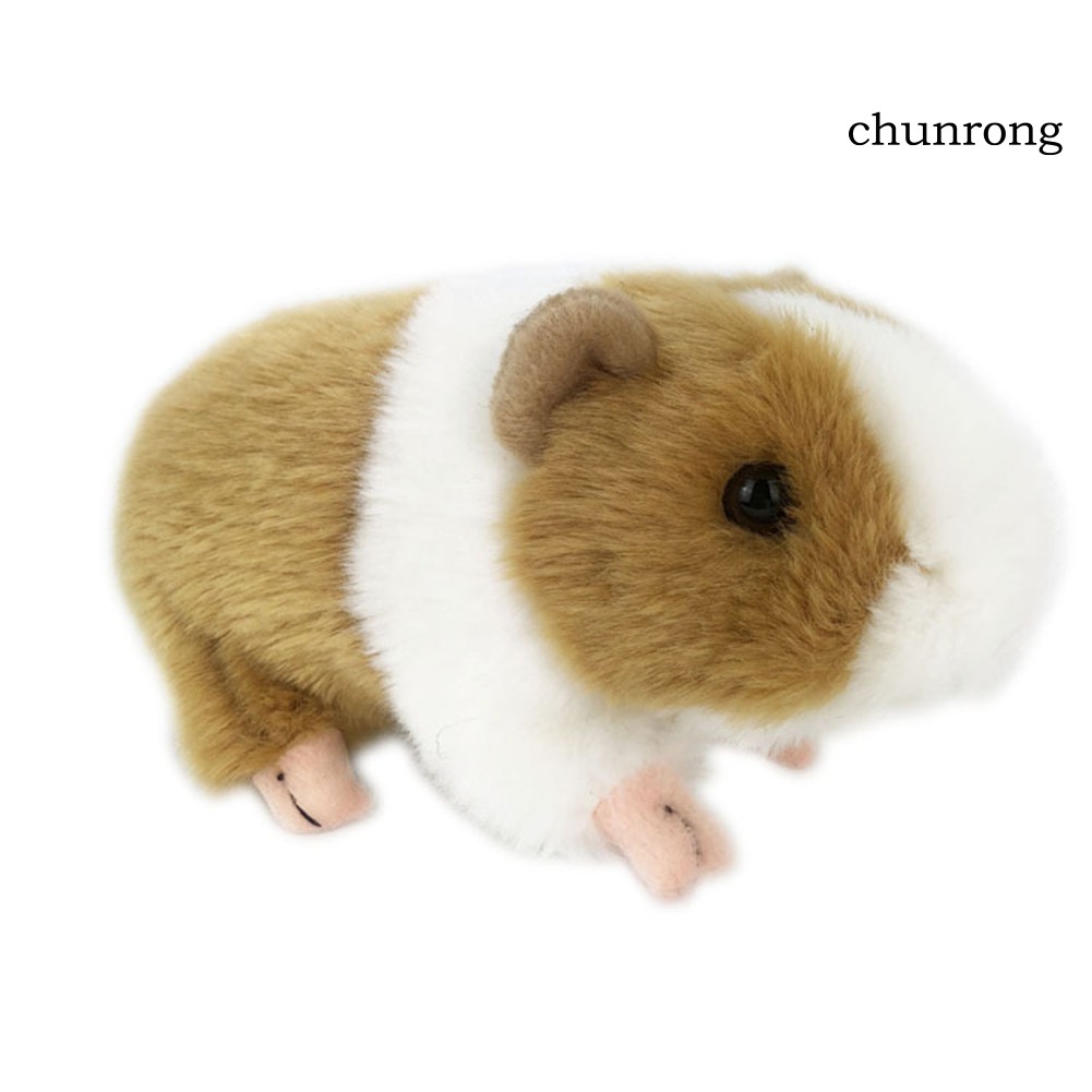 CR+Simulation Guinea Pig Animal Plush Stuffed Doll Kids Toy Gift Sofa Bed Decor