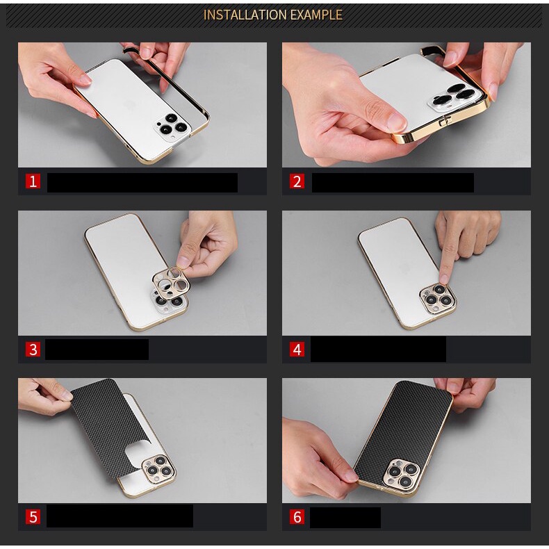 Ốp Điện Thoại Sợi carbon Khung Nhôm Mạ Viền Cho iphone 13 pro max 12 pro mini 11 11 pro max 12