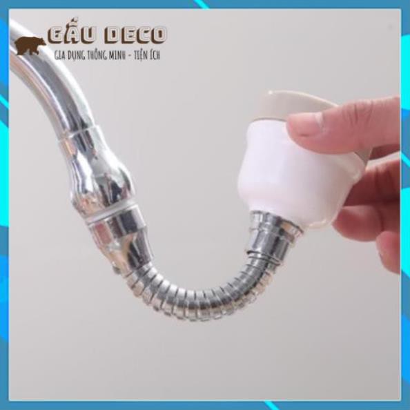 Vòi nước tăng áp rửa bát inox [FREESHIP] -  Dễ dàng chỉnh vị trí xịt, xoay 360 độ - Áp suất nước rất mạnh 3 chế độ xả