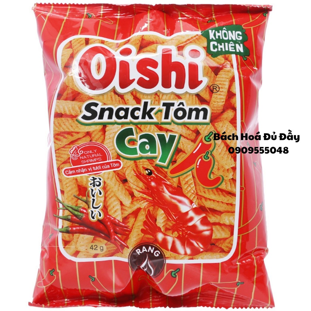Bánh snack Oishi các loại, bim bim Oishi đủ loại cua, bắp, mực, phô mai, bí đỏ, hành, chay,..Bách hoá đủ đầy