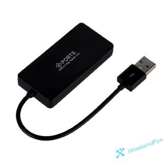 Hub 4 cổng Usb 2.0 tốc độ cao dành cho PC Laptop