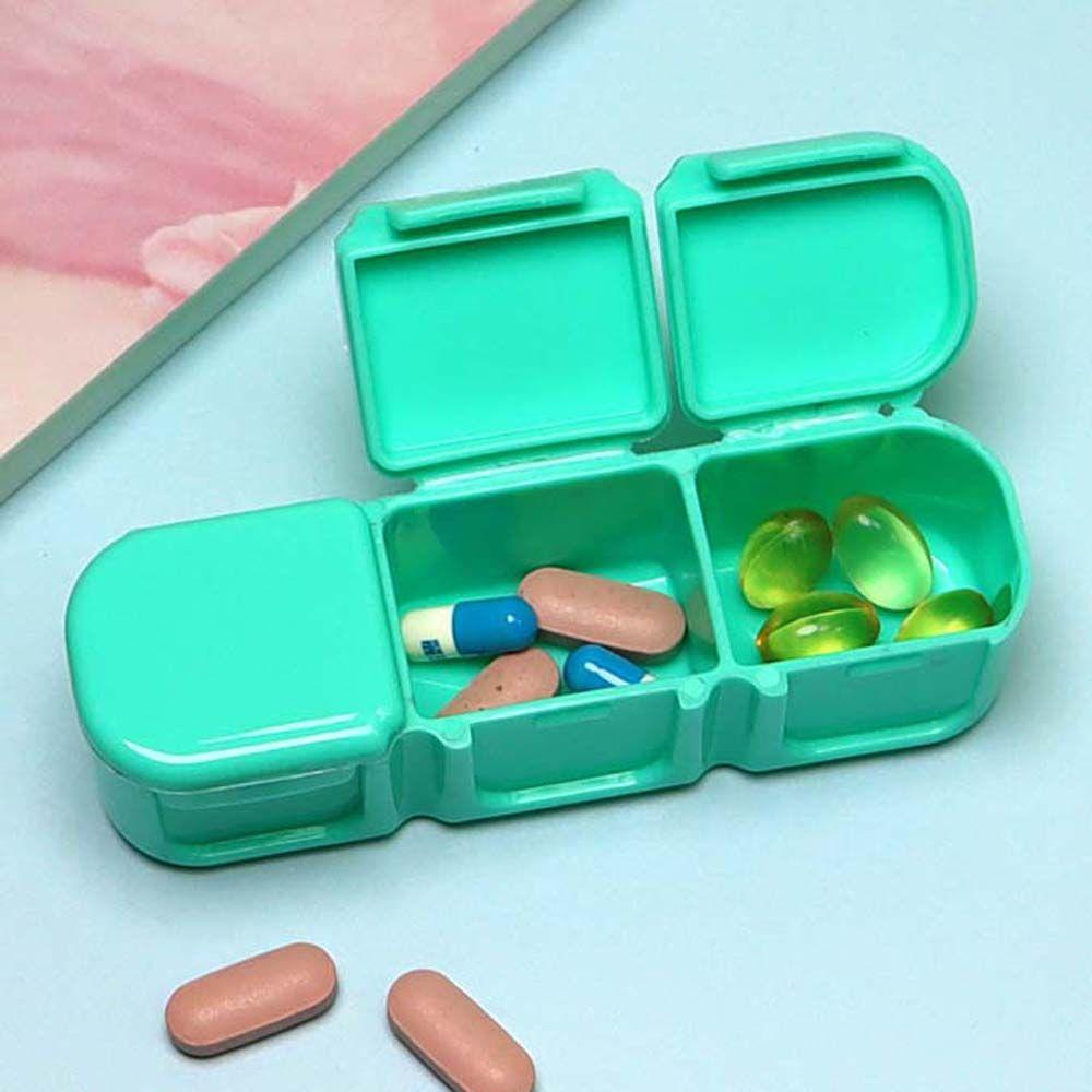 Hộp Đựng Thuốc Mini Chia Ngăn Tiện Dụng