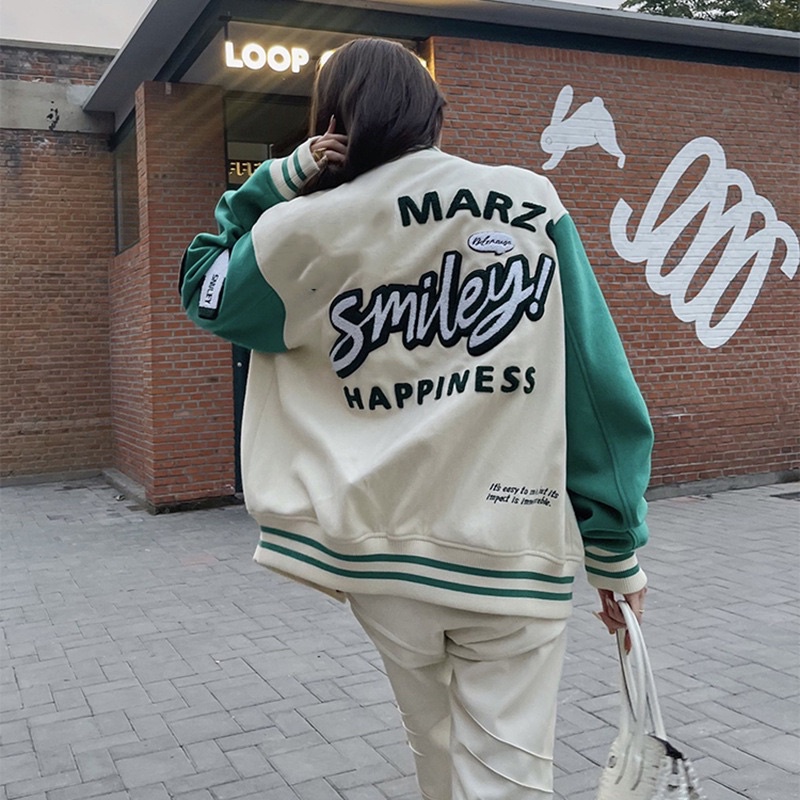 Áo khoác dài tay 13De Marzo kèm gấu và thỏ 2 màu